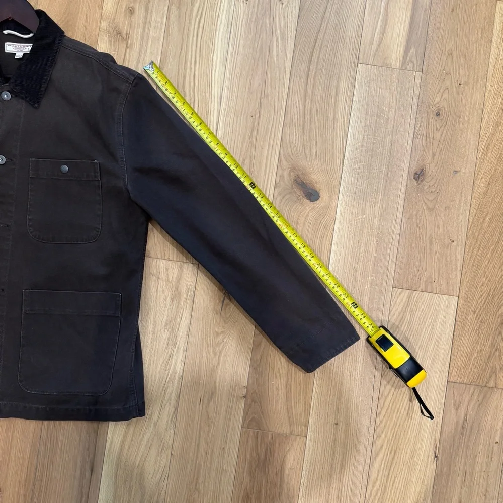 J. Crew Dark Brown Military Chore Jacket - Picture 5 of 7